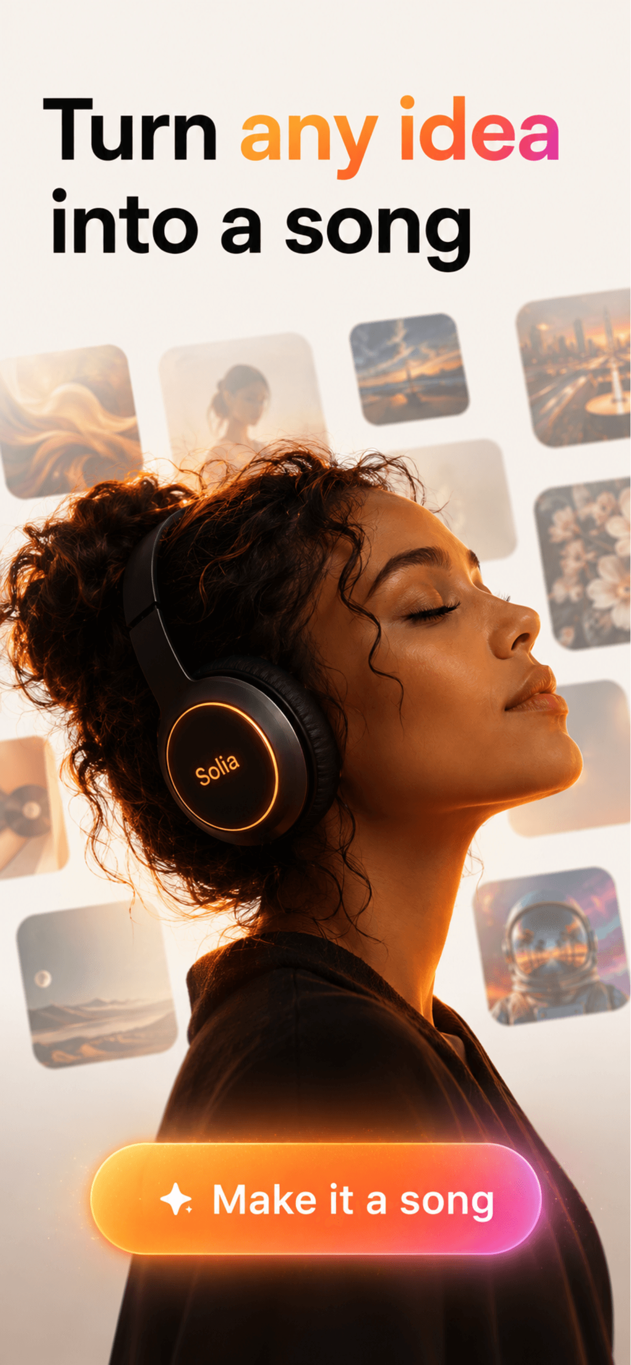 Solia: turn any idea into a song
